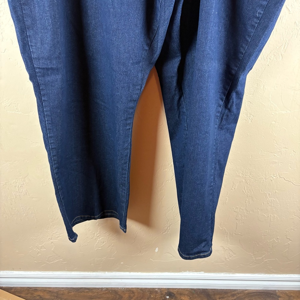 Woman Within Dark Blue Denim Jeans Women’s size 36W - Picture 3 of 10